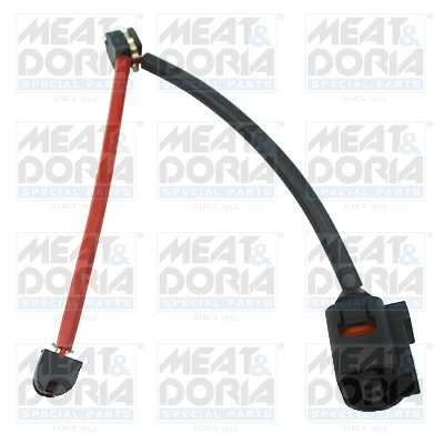 Warning Contact, brake pad wear